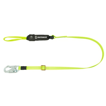 Safewaze PRO 4'-6' Adjustable Energy Absorbing Lanyard: Soft Loop FS560-SE-AJ